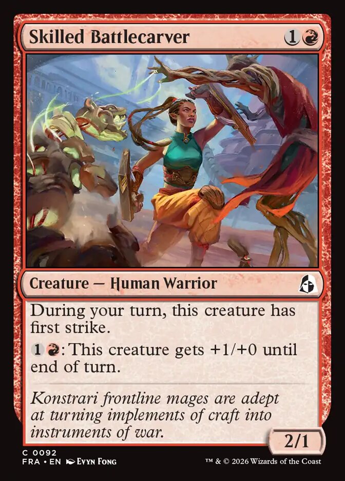 Skilled Battlecarver (92) – Magic: The Gathering, Reality Fracture