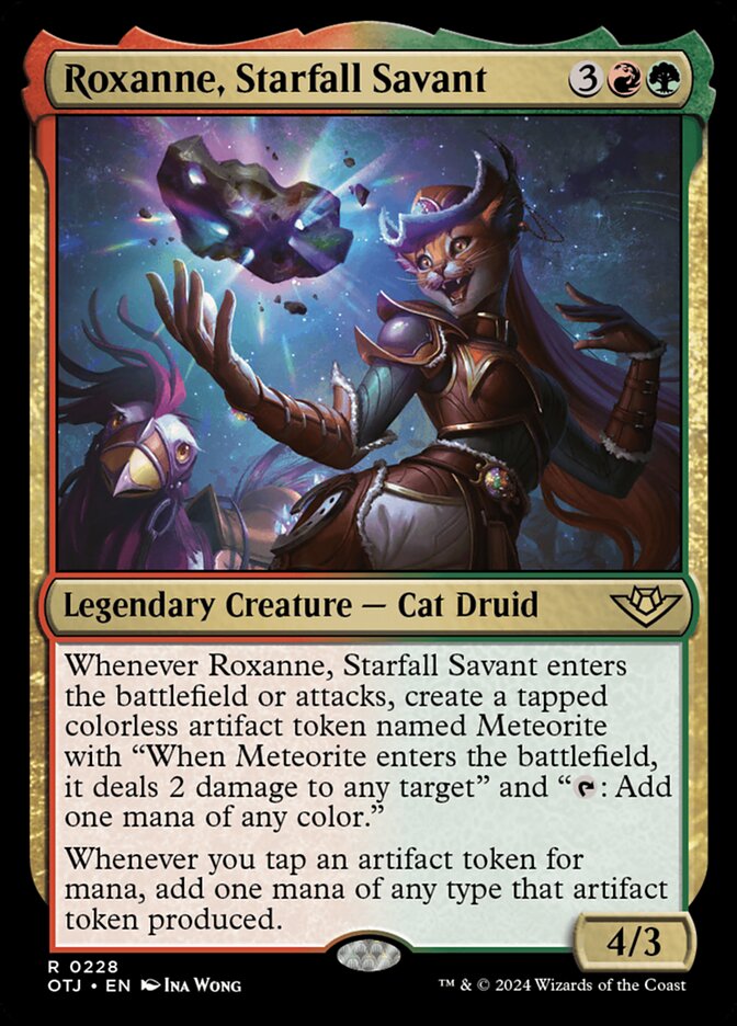 Roxanne, Starfall Savant (228) – Magic: The Gathering, Outlaws of Thunder Junction