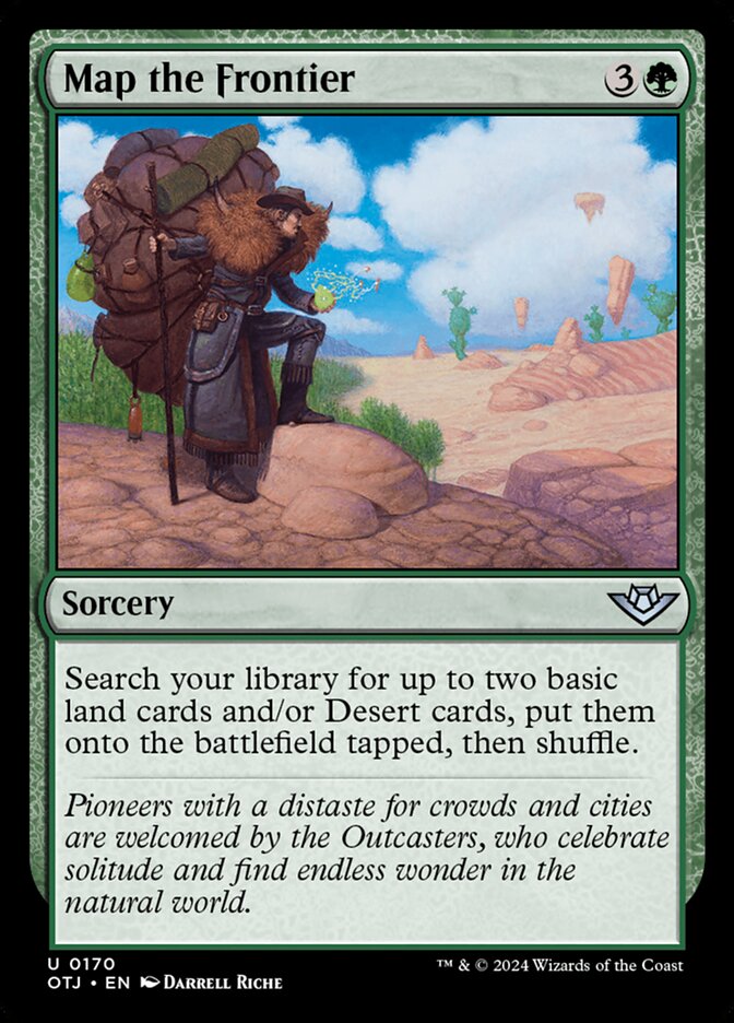 Map the Frontier (170) – Magic: The Gathering, Outlaws of Thunder Junction