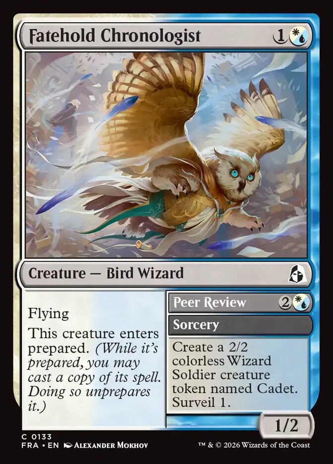 Fatehold Chronologist // Peer Review (133) – Magic: The Gathering, Reality Fracture