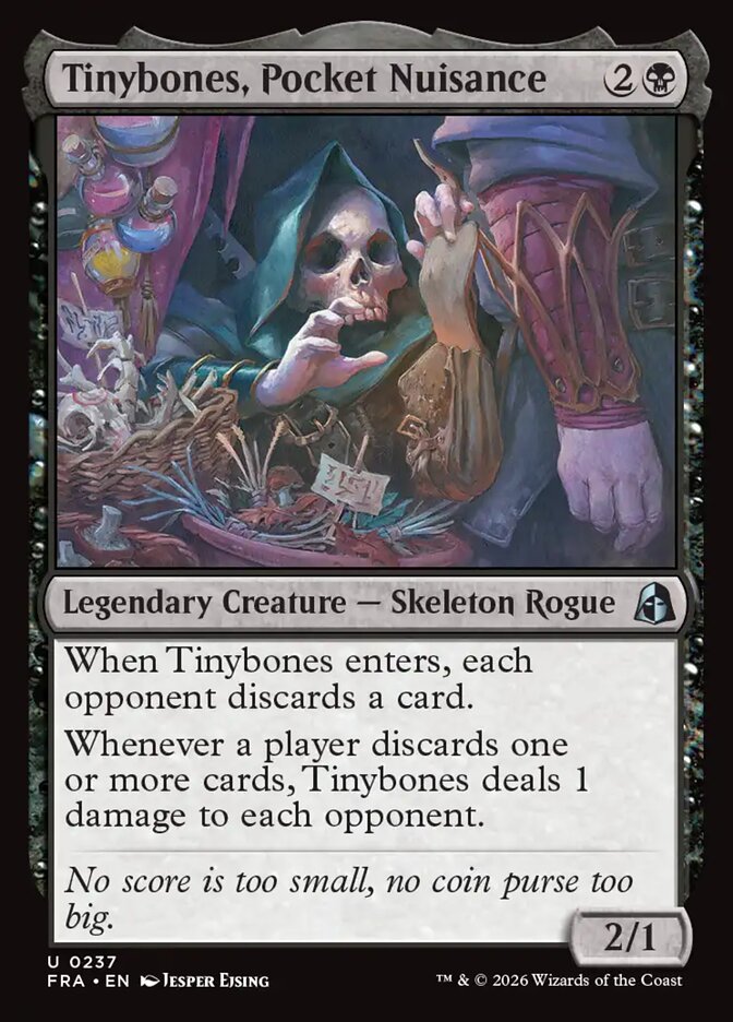 Tinybones, Pocket Nuisance (237) – Magic: The Gathering, Reality Fracture