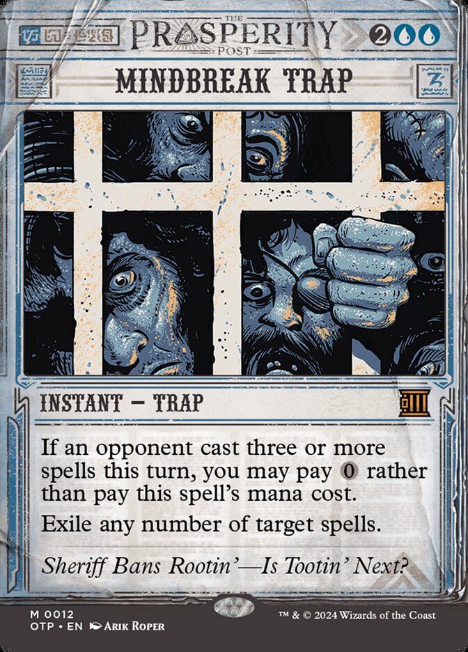Mindbreak Trap (12) – Magic: The Gathering, Breaking News