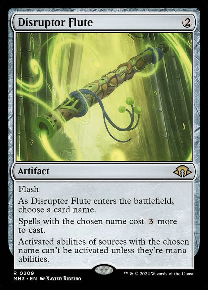 Disruptor Flute (209) – Magic: The Gathering, Modern Horizons 3