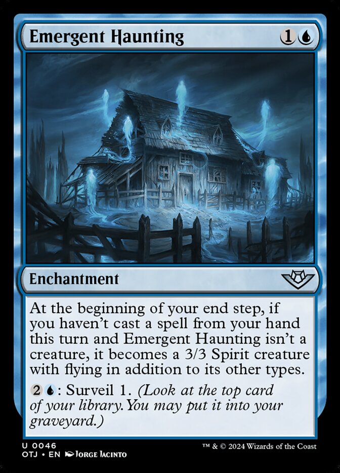 Emergent Haunting (46) – Magic: The Gathering, Outlaws of Thunder Junction