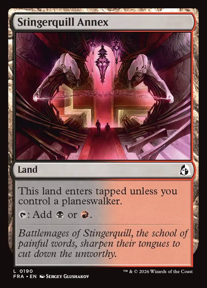 Stingerquill Annex (190) – Magic: The Gathering, Reality Fracture