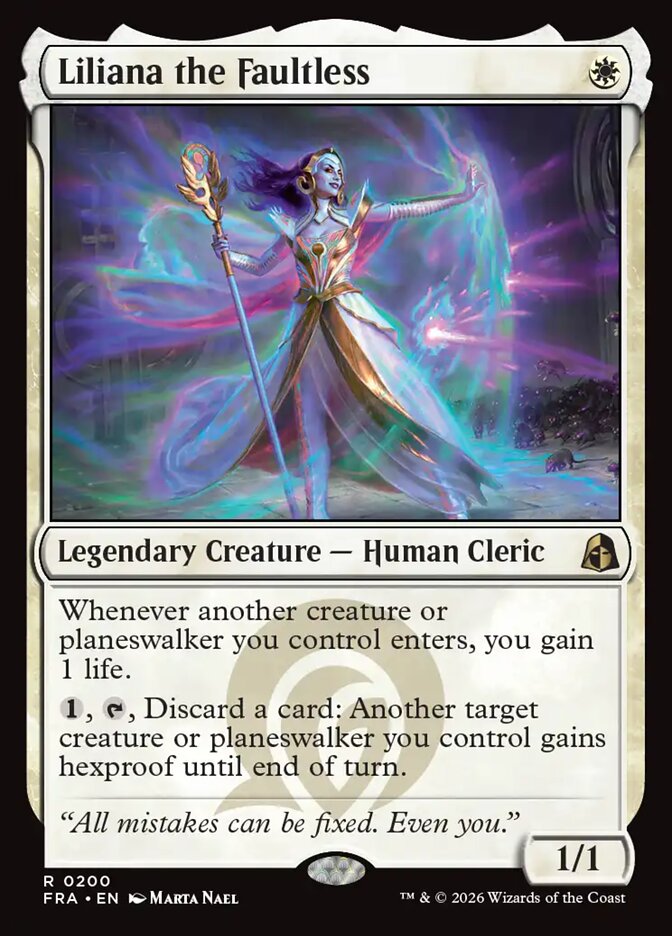 Liliana the Faultless (200) – Magic: The Gathering, Reality Fracture