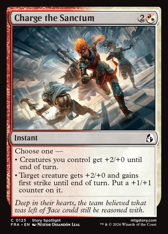 Charge the Sanctum (125) – Magic: The Gathering, Reality Fracture