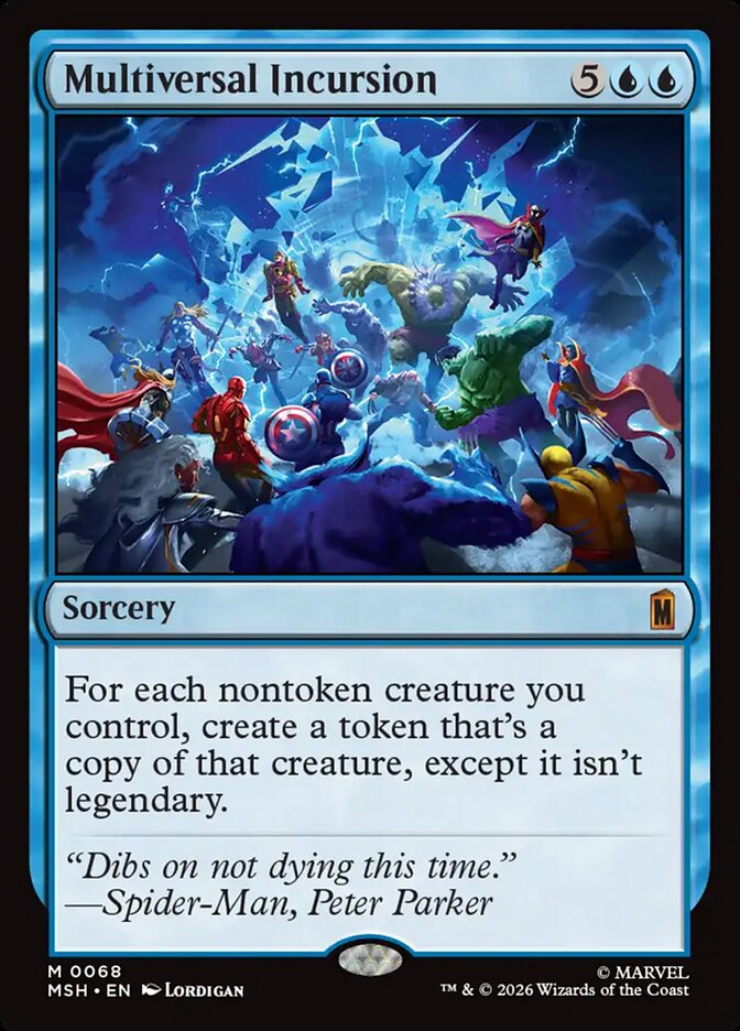 Multiversal Incursion (68) – Magic: The Gathering, Marvel Super Heroes
