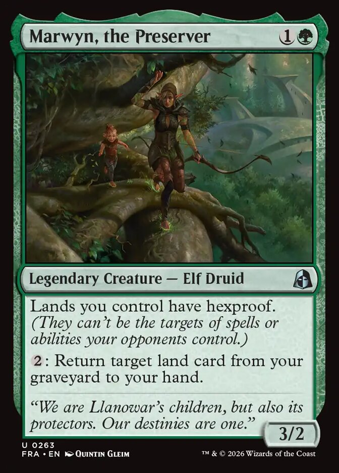 Marwyn, the Preserver (263) – Magic: The Gathering, Reality Fracture