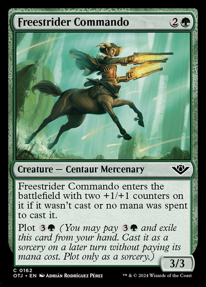 Freestrider Commando (162) – Magic: The Gathering, Outlaws of Thunder Junction