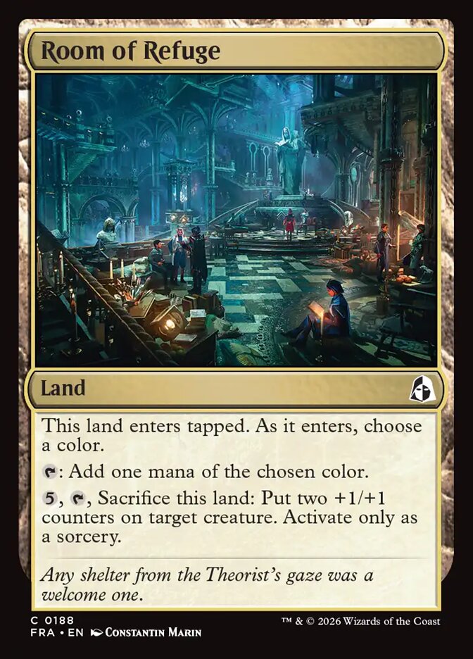 Room of Refuge (188) – Magic: The Gathering, Reality Fracture