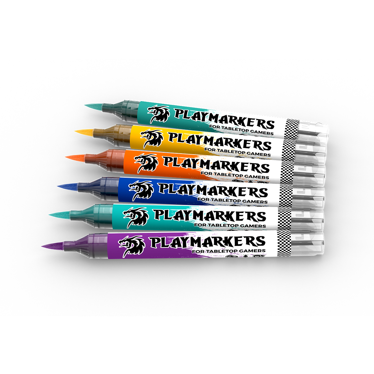 Les six marqueurs AK Interactive Playmarkers Clothes & Ornaments