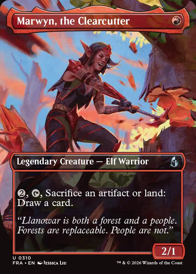 Marwyn, the Clearcutter (310) – Magic: The Gathering, Reality Fracture