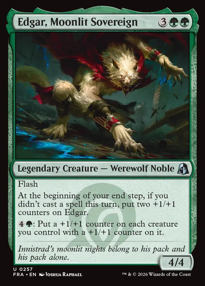 Edgar, Moonlit Sovereign (257) – Magic: The Gathering, Reality Fracture