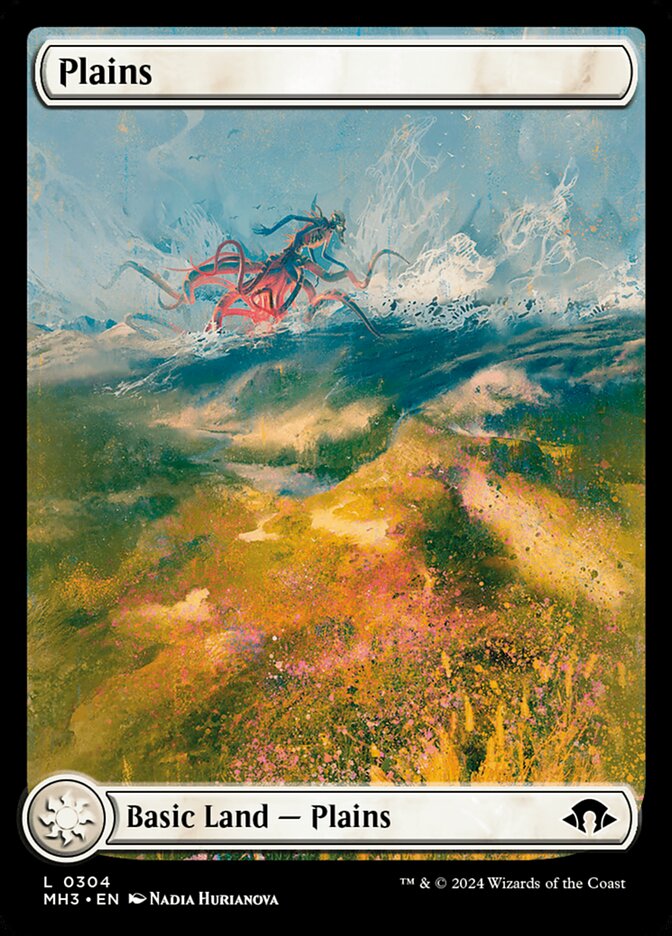 Plains (304) – Magic: The Gathering, Modern Horizons 3