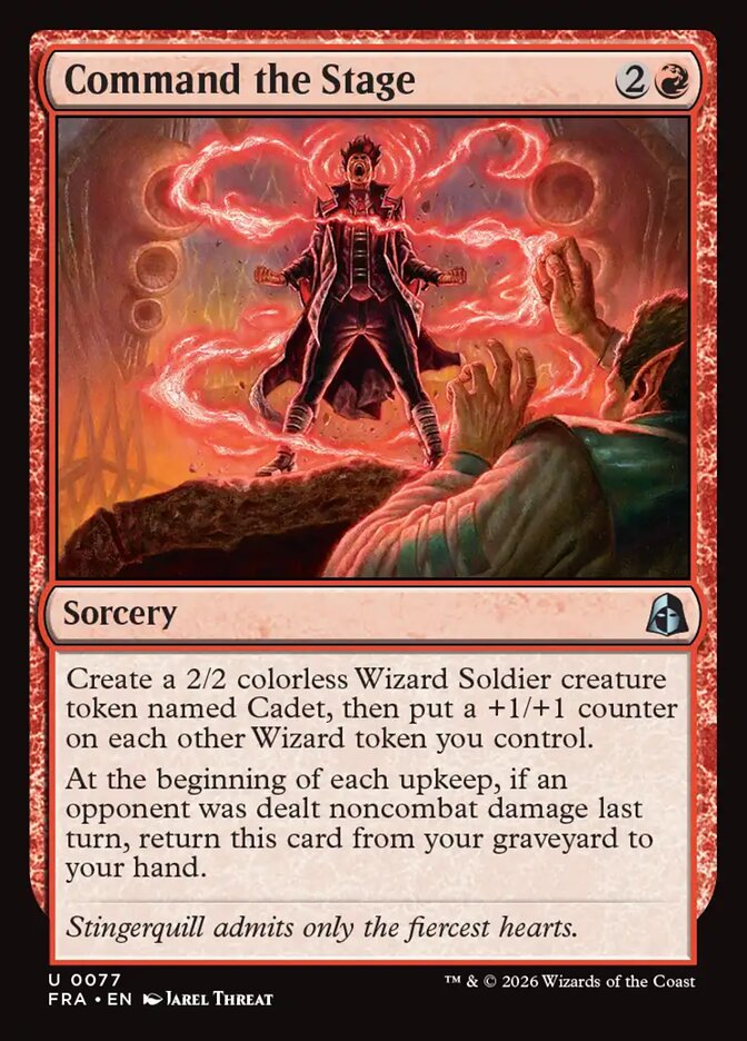 Command the Stage (77) – Magic: The Gathering, Reality Fracture