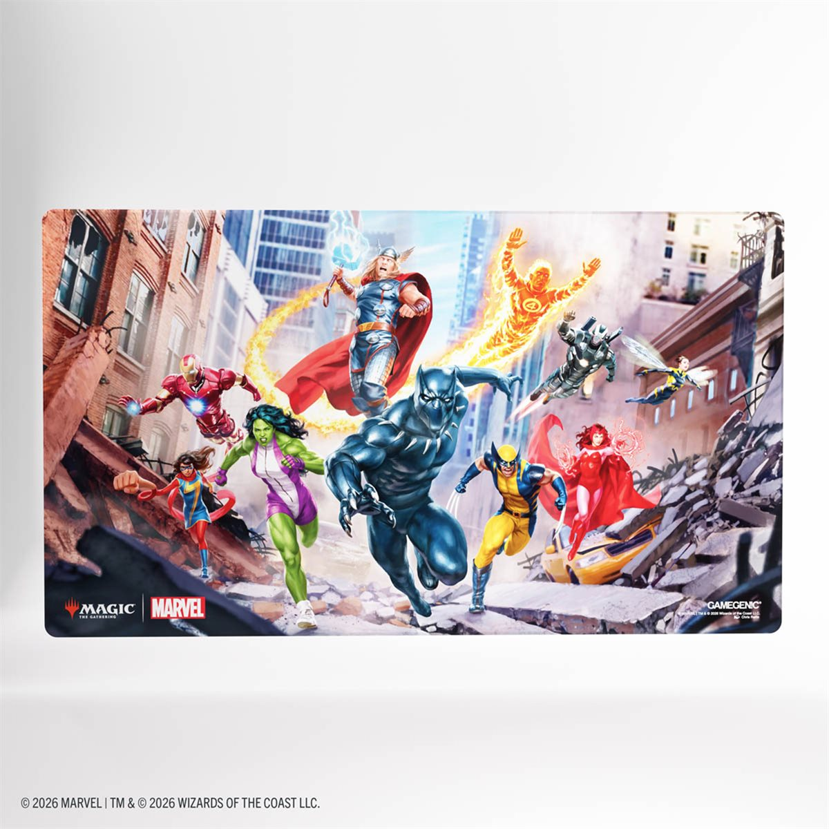 Gamegenic — Tapis Shiny Magic: The Gathering Marvel Super Heroes, 61 × 35 cm