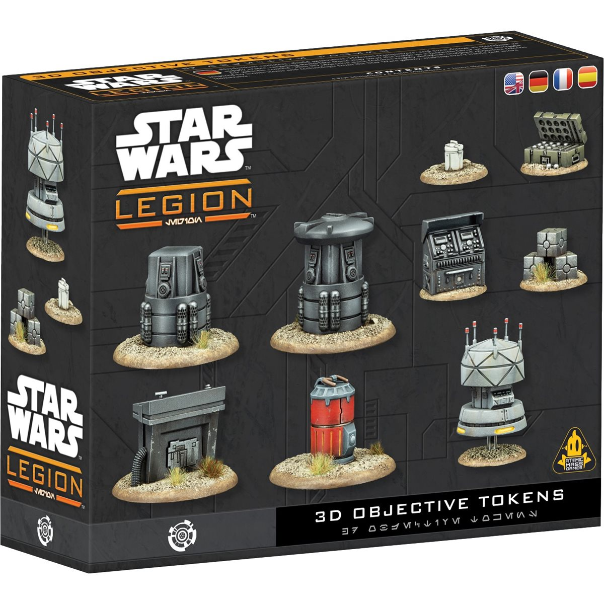 Star Wars: Legion 3D Objective Tokens multilingues