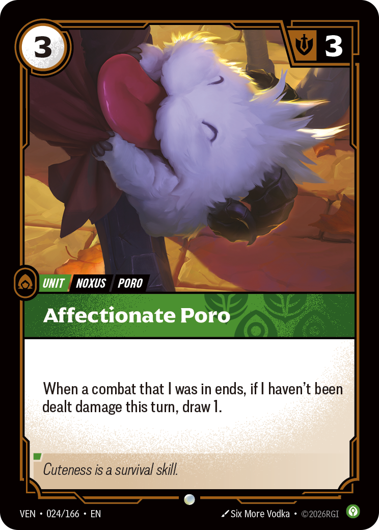 Affectionate Poro (VEN-24) – Riftbound