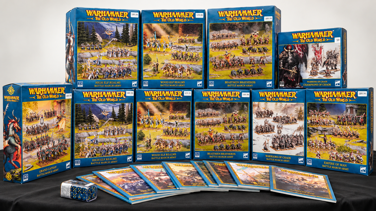 Collection Warhammer The Old World disponible chez Studio Forge Primordia