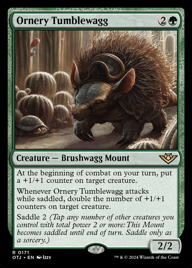 Ornery Tumblewagg (171) – Magic: The Gathering, Outlaws of Thunder Junction