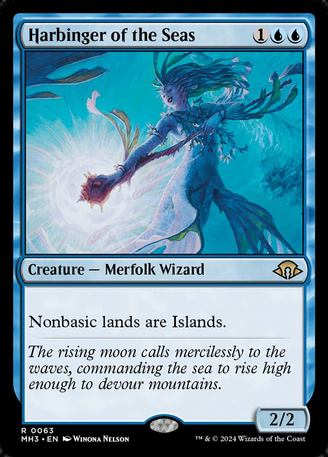 Harbinger of the Seas (63) – Magic: The Gathering, Modern Horizons 3 [Foil]