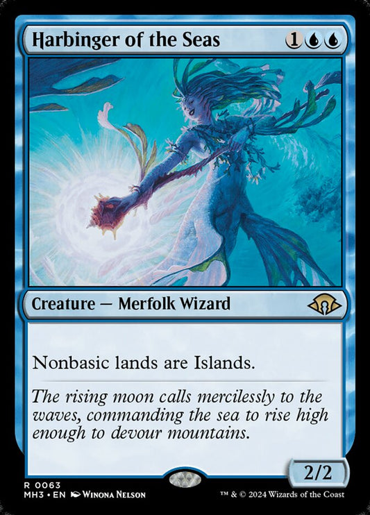 Harbinger of the Seas (63) – Magic: The Gathering, Modern Horizons 3 [Foil]
