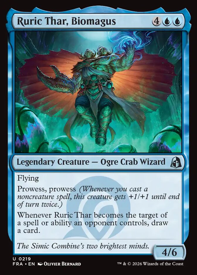 Ruric Thar, Biomagus (219) – Magic: The Gathering, Reality Fracture