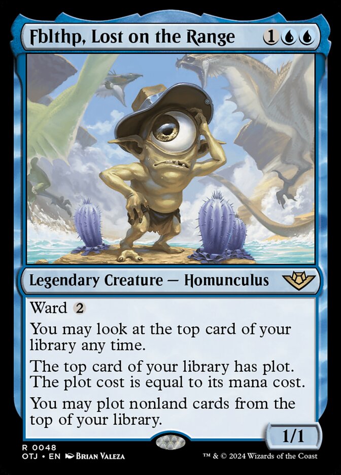 Fblthp, Lost on the Range (48) – Magic: The Gathering, Outlaws of Thunder Junction