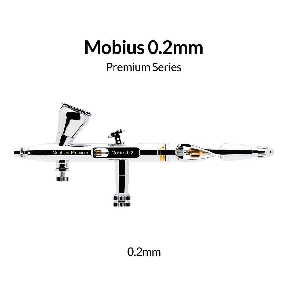 L'aérographe Gaahleri Premium Series GHPM-Mobius 0.2mm