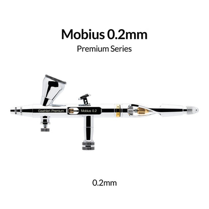 L'aérographe Gaahleri Premium Series GHPM-Mobius 0.2mm