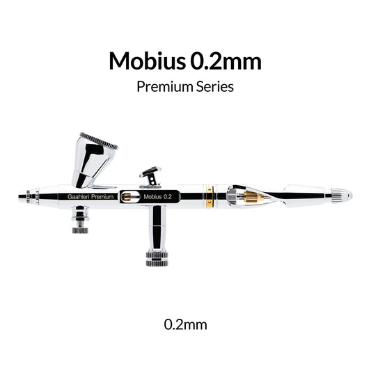 L'aérographe Gaahleri Premium Series GHPM-Mobius 0.2mm