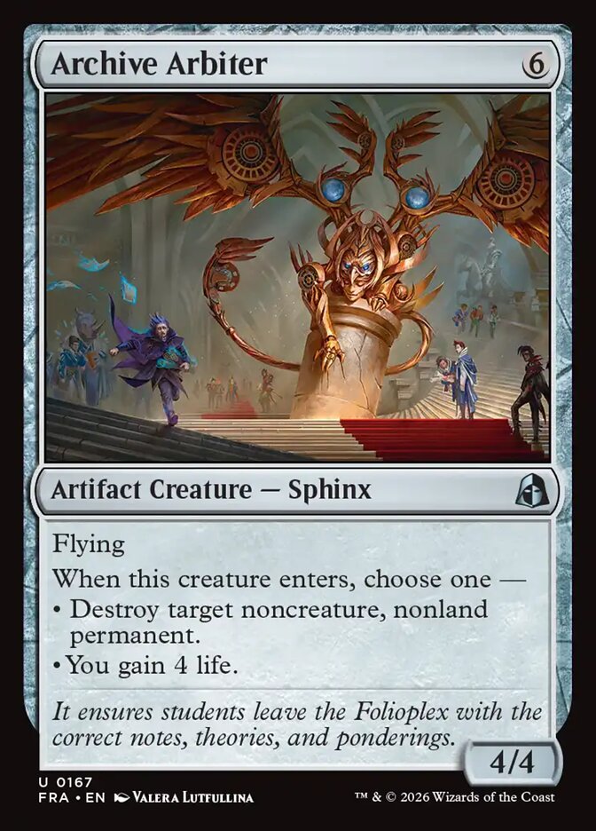 Archive Arbiter (167) – Magic: The Gathering, Reality Fracture