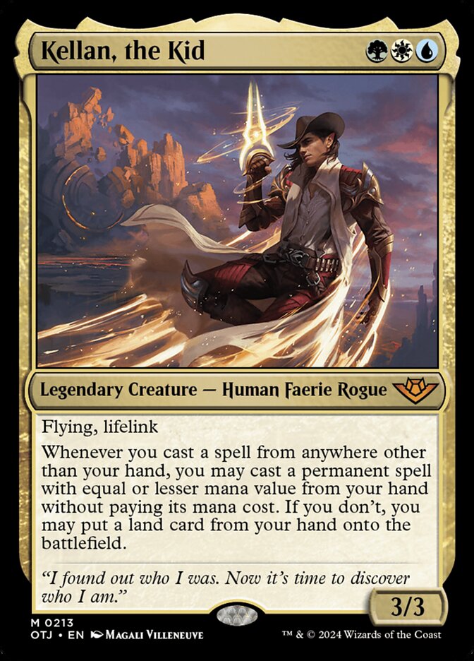 Kellan, the Kid (213) – Magic: The Gathering, Outlaws of Thunder Junction