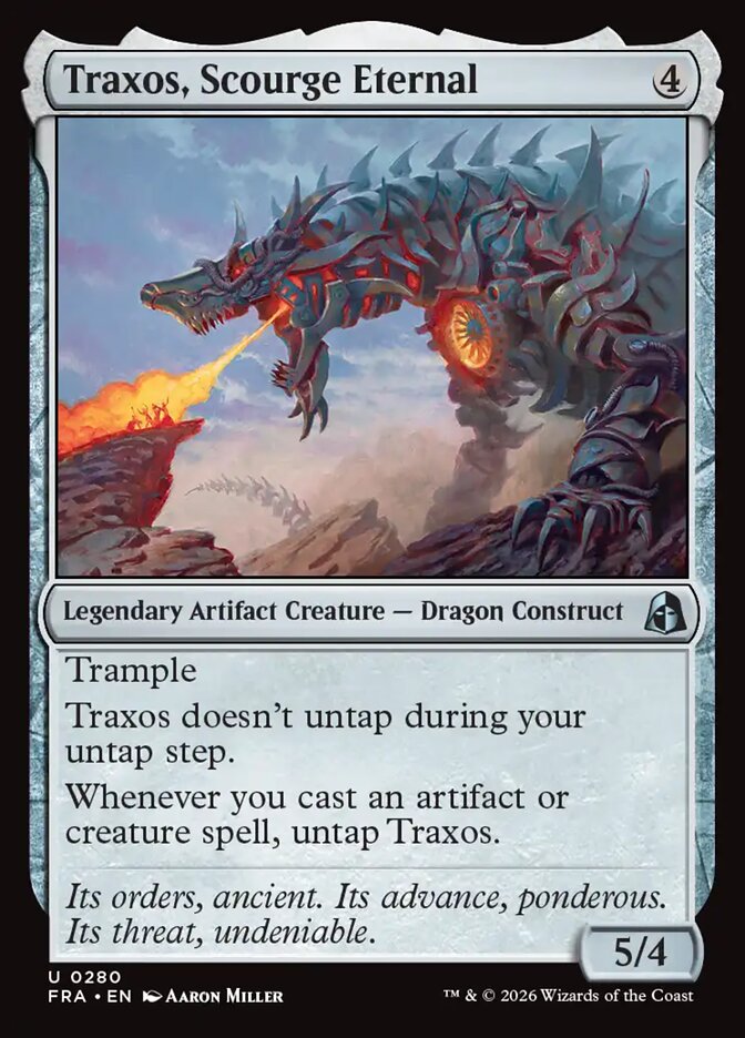 Traxos, Scourge Eternal (280) – Magic: The Gathering, Reality Fracture