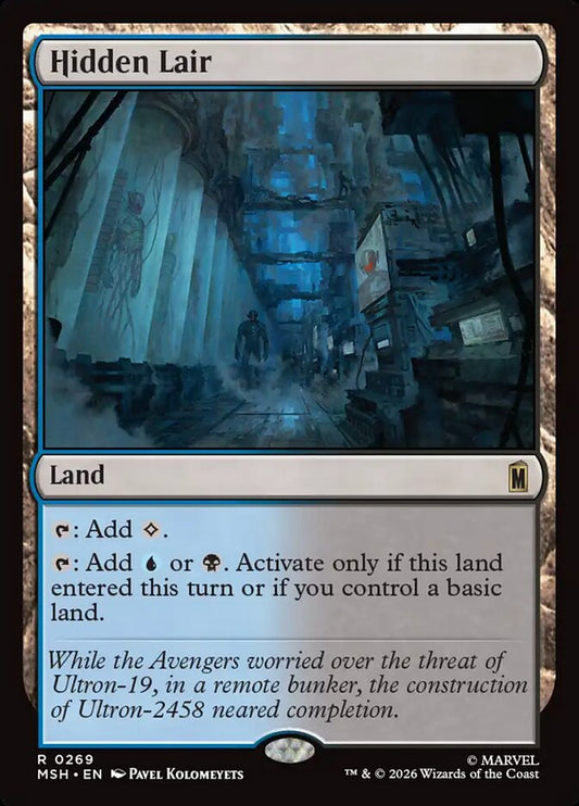 Hidden Lair (269) – Magic: The Gathering, Marvel Super Heroes