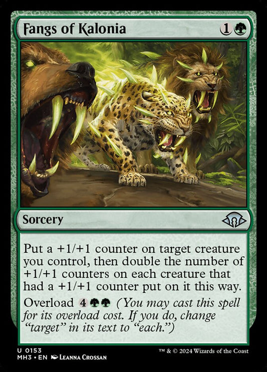 Fangs of Kalonia (153) – Magic: The Gathering, Modern Horizons 3