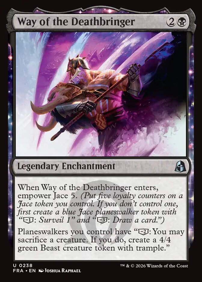 Way of the Deathbringer (238) – Magic: The Gathering, Reality Fracture