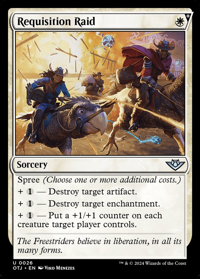 Requisition Raid (26) – Magic: The Gathering, Outlaws of Thunder Junction [Foil]