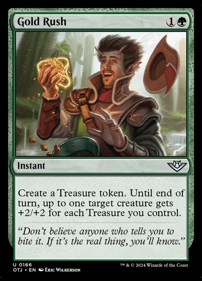 Gold Rush (166) – Magic: The Gathering, Outlaws of Thunder Junction