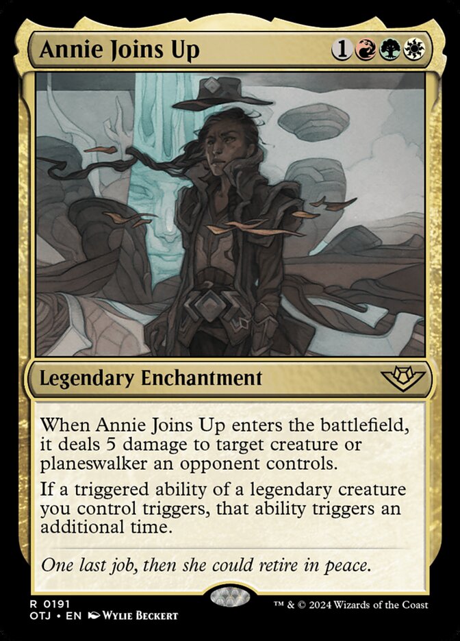 Annie Joins Up (191) – Magic: The Gathering, Outlaws of Thunder Junction