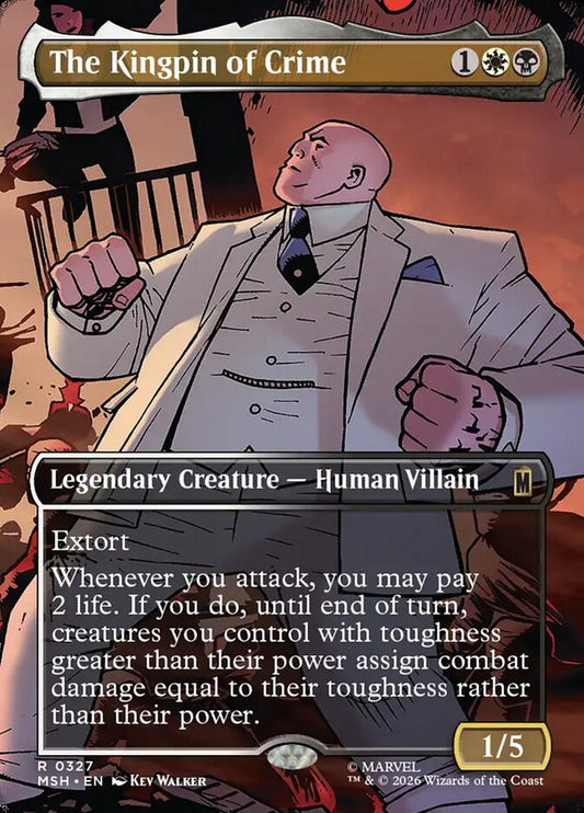 The Kingpin of Crime (327) – Magic: The Gathering, Marvel Super Heroes