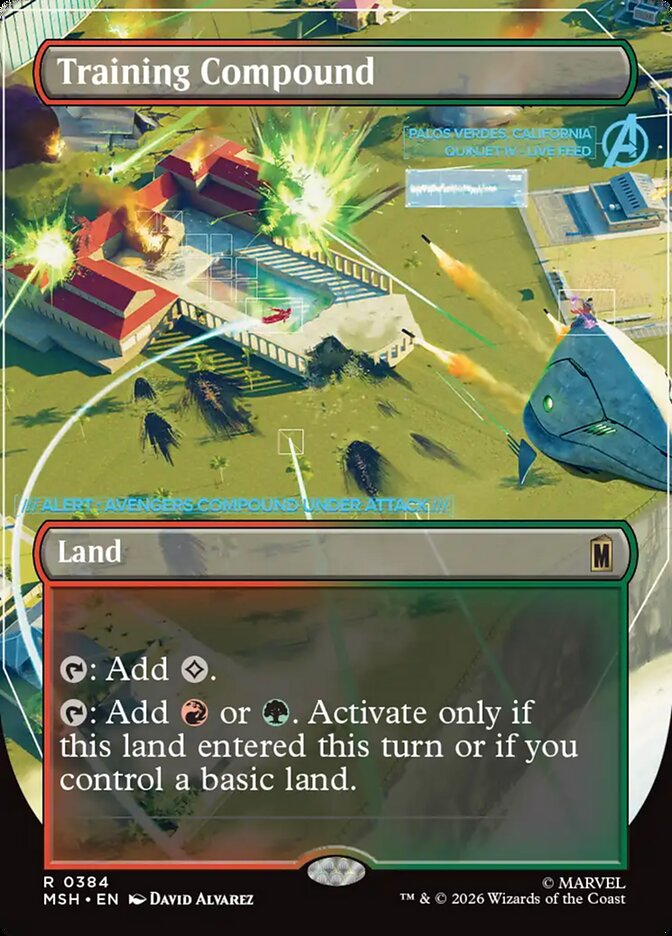 Training Compound (384) – Magic: The Gathering, Marvel Super Heroes