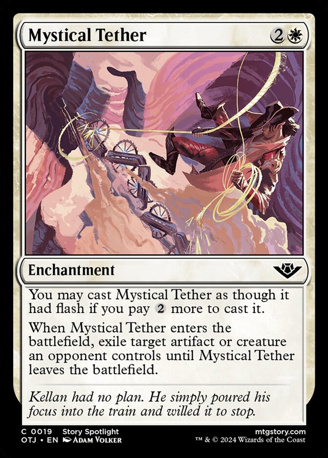 Mystical Tether (19) – Magic: The Gathering, Outlaws of Thunder Junction