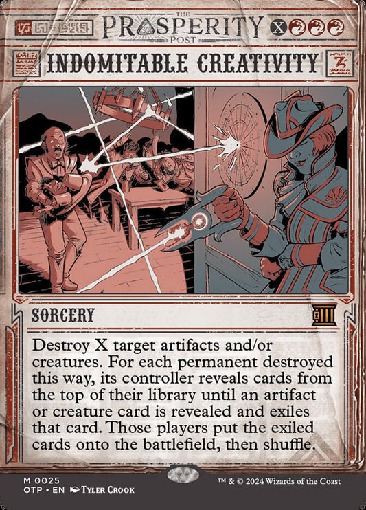 Indomitable Creativity (25) – Magic: The Gathering, Breaking News