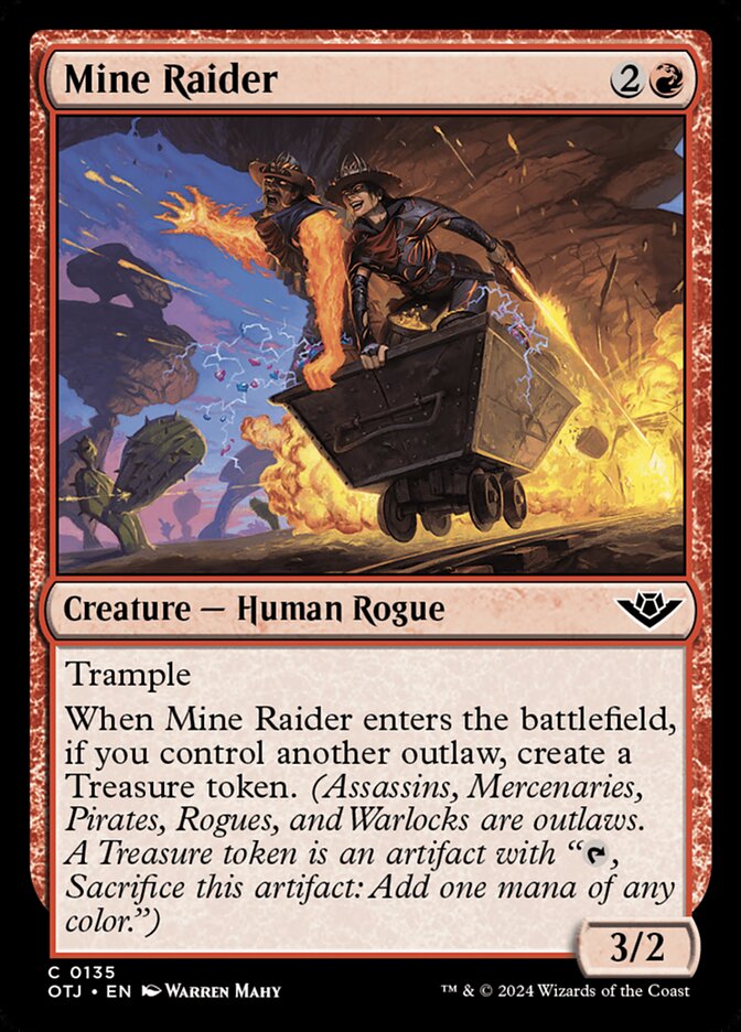 Mine Raider (135) – Magic: The Gathering, Outlaws of Thunder Junction