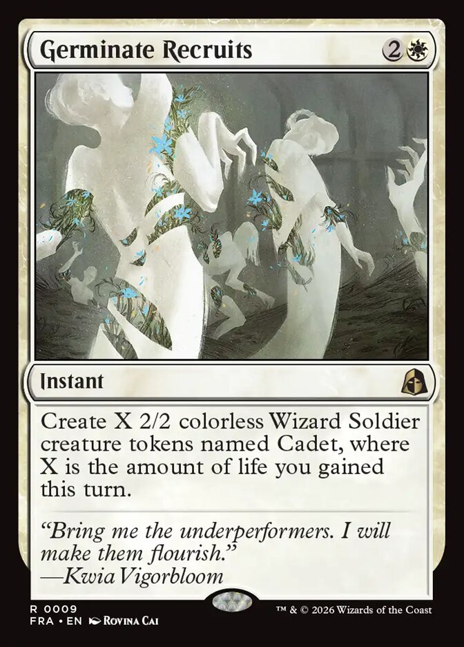 Germinate Recruits (9) – Magic: The Gathering, Reality Fracture