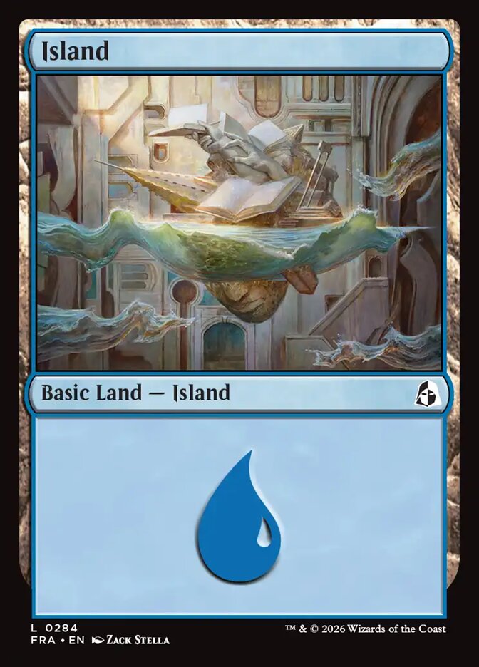 Island (284) – Magic: The Gathering, Reality Fracture