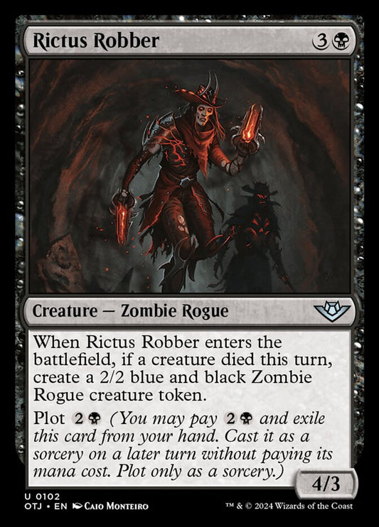 Rictus Robber (102) – Magic: The Gathering, Outlaws of Thunder Junction [Foil]