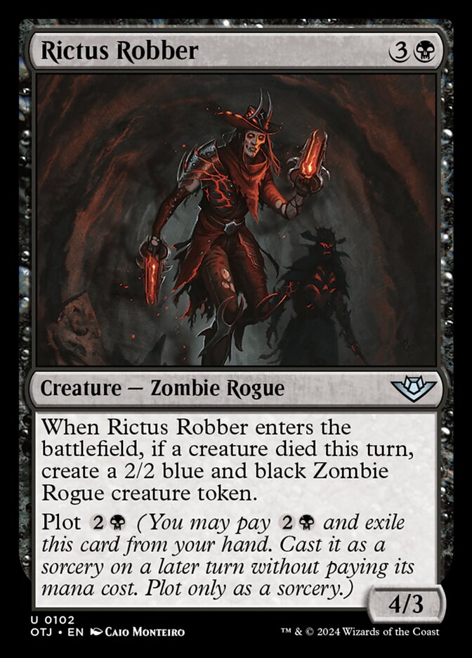 Rictus Robber (102) – Magic: The Gathering, Outlaws of Thunder Junction